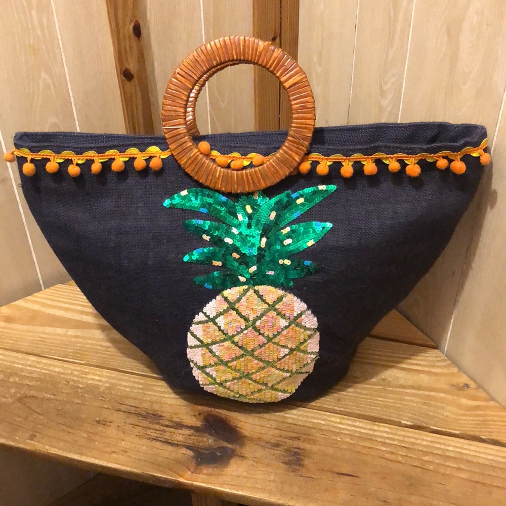 Pineapple tote bag